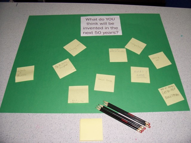 Visitor comment board