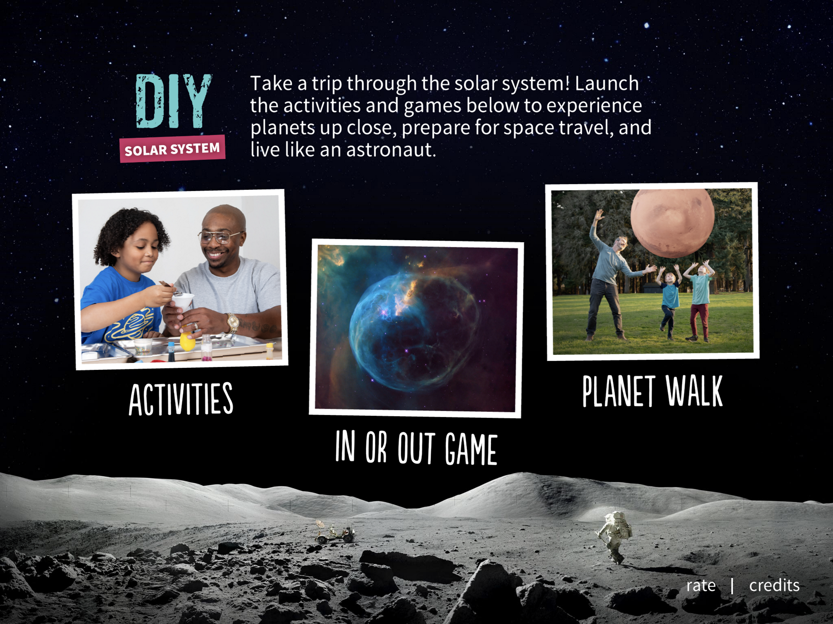 Teach kids about planets with a DIY solar system