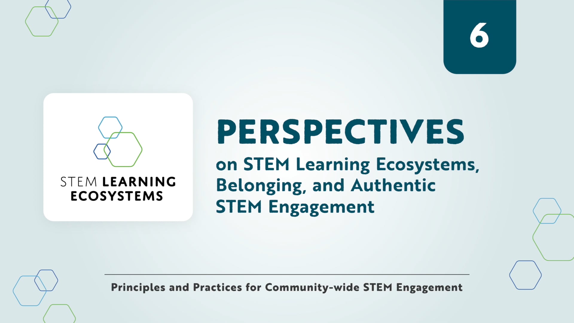 New Professional Learning Video - Perspectives on STEM Learning ...