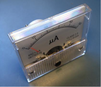 ammeter correct for Exploring Properties -Electric Squeeze activity