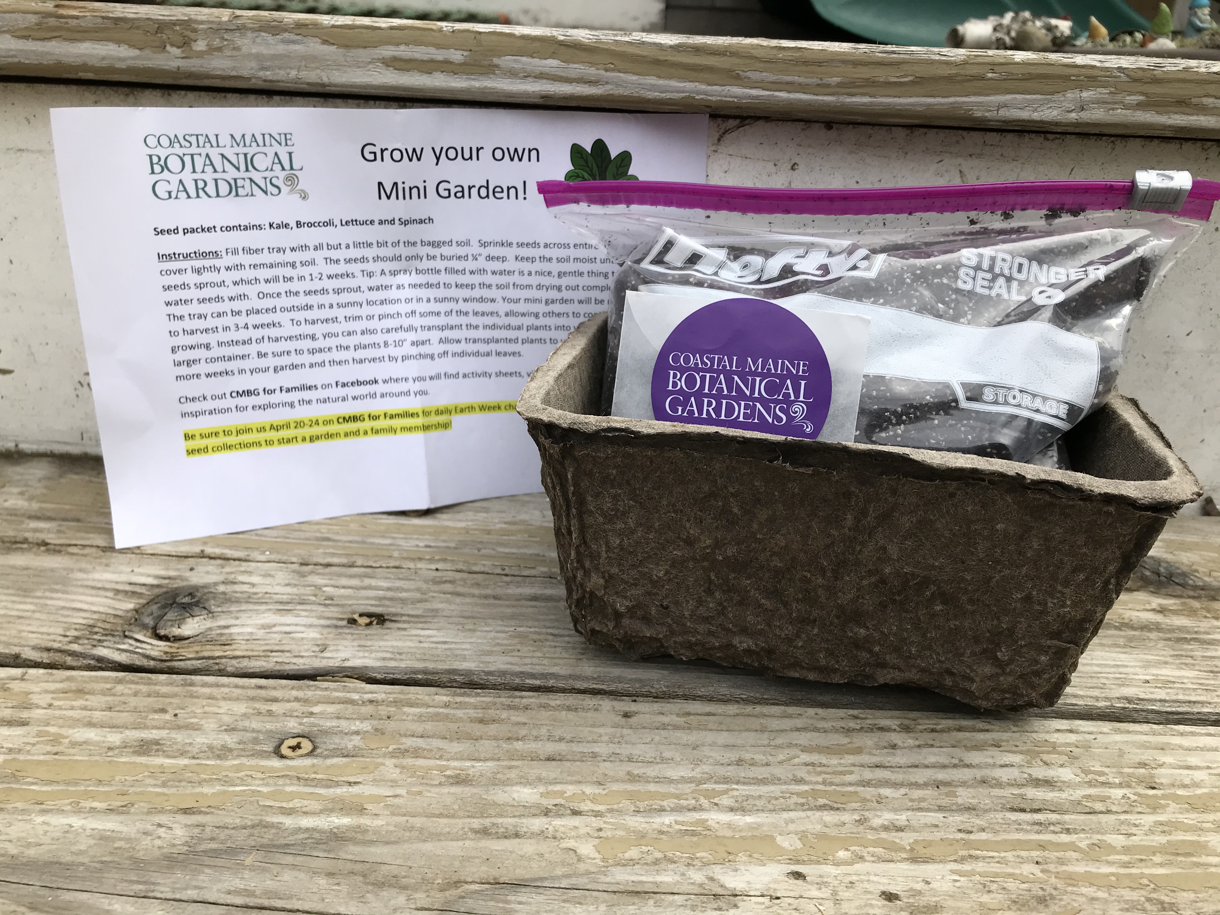 Image of mini garden pak
