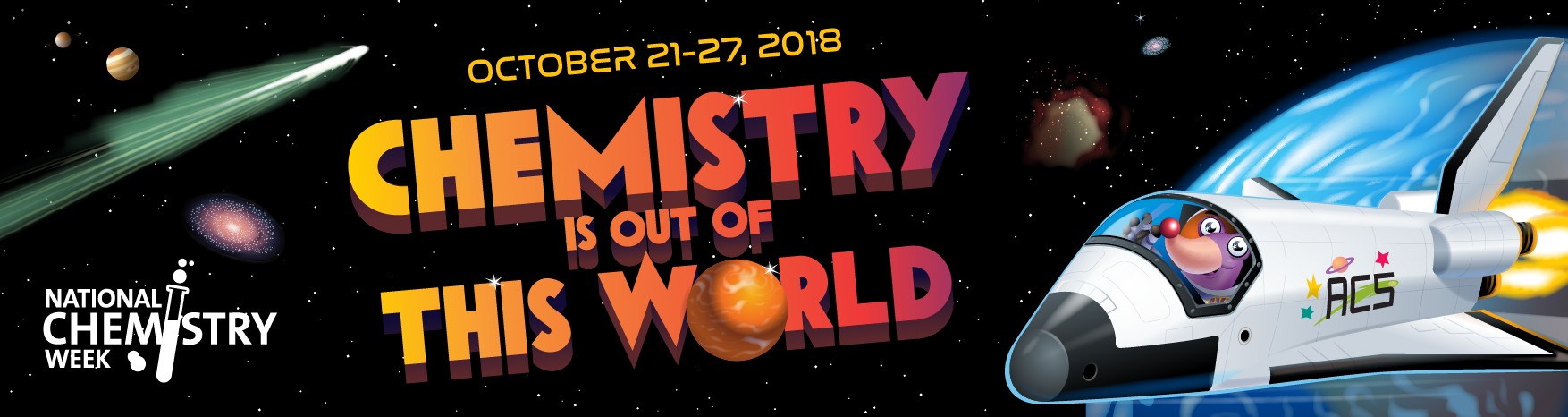National Chemistry Week 2018 banner