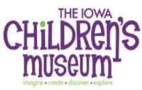 Logo for the children's museum of iowa