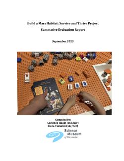 Build a Mars Habitat - Summative Evaluation Report cover