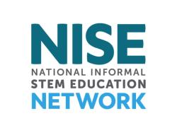 NISE Network logo in full color - blue