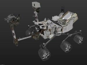 Curiosity 3D model 