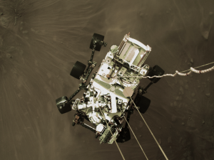 Image of Perseverance Landing from above
