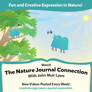 Childrens Creativity Museum Earth Day nature journaling videos with John Muir Laws