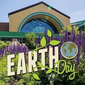 Children's Museum of Indianapolis Earth Day logo 