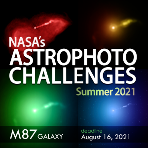 Image of the NASA Astrophoto Challenges logo