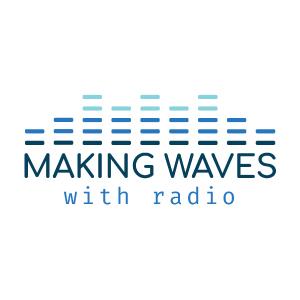 logo for the making waves project
