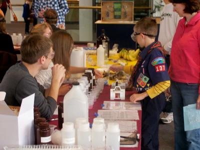 Boy Scouts at NCW- Rochester Museum & Science Center