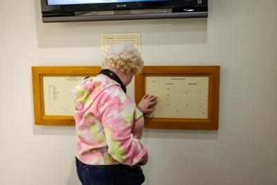 Tactile Layers of the Atmosphere Exhibit - A Tactile Guide to the Solar System Framed Pages 