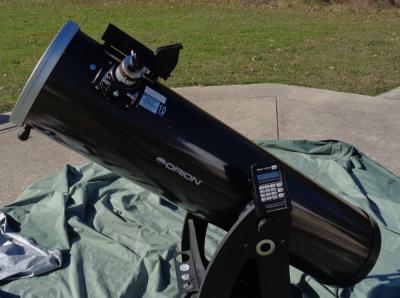 LSU Baton Rouge, Louisiana Safe viewing of sunspots with a filtered optical telescope (Orion 10" Skyquest Dobsonian Reflector)