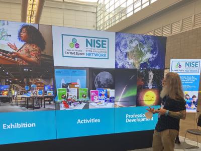 NISE Network presentation at ASTC 2022 Conference NASA Hyperwall