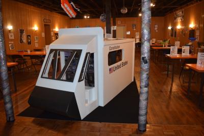 LCVM's US Constitution space shuttle exhibit