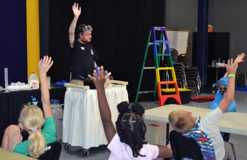 Science Central Ice Cream demo