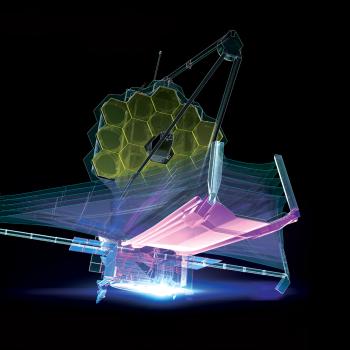 James Web Space Telescope 3D render