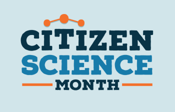 Citizen Science Month logo