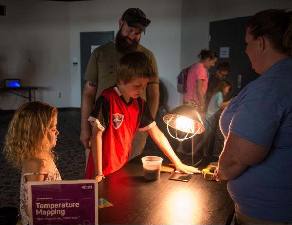 Temperature Mapping hands-on activity picture