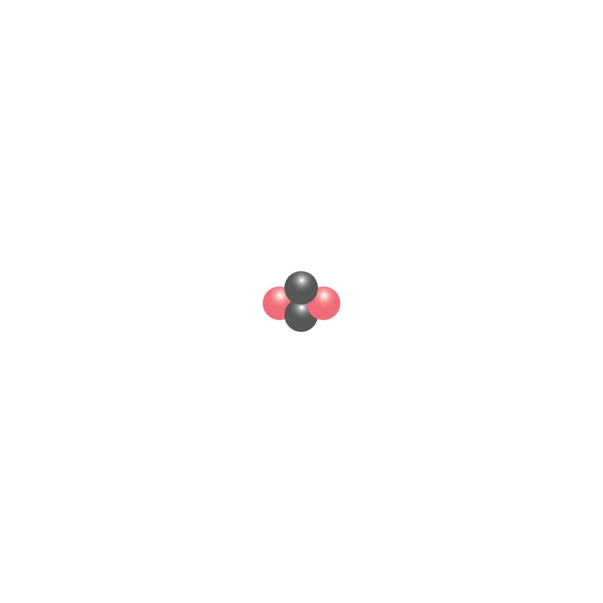 Scientific illustration of a helium nucleus.