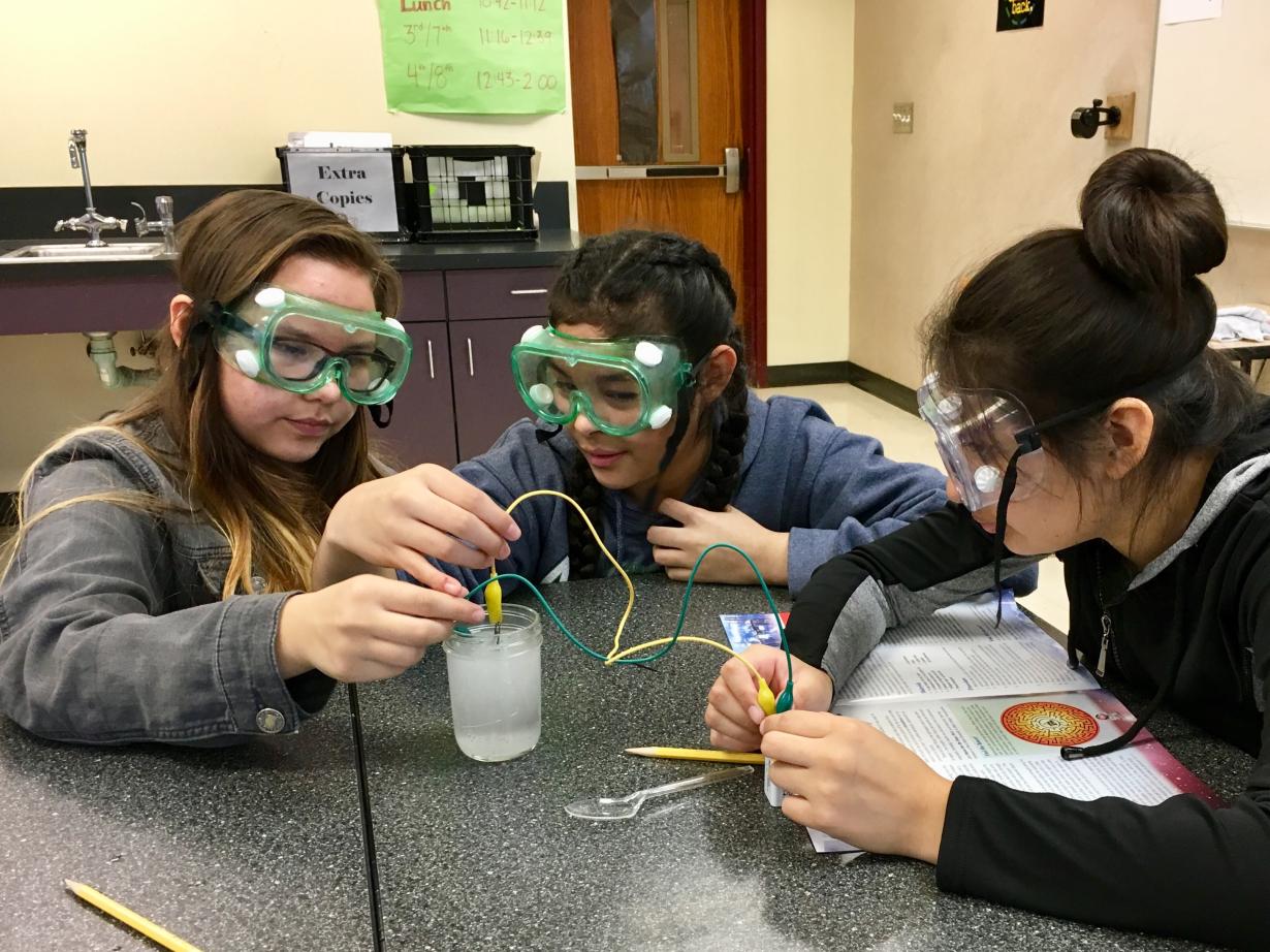 LaVenture Middle School students