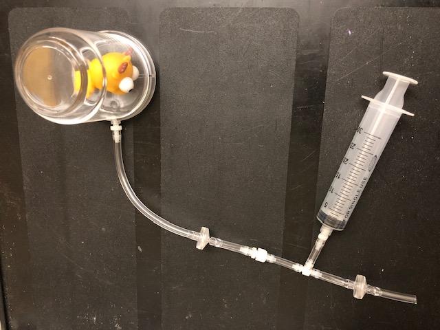 vacuum apparatus for molecules in motion activity