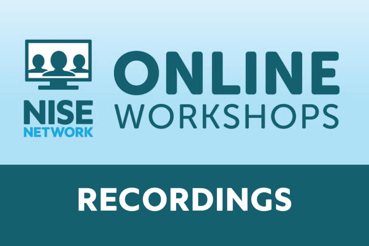 Logo for online workshop recordings