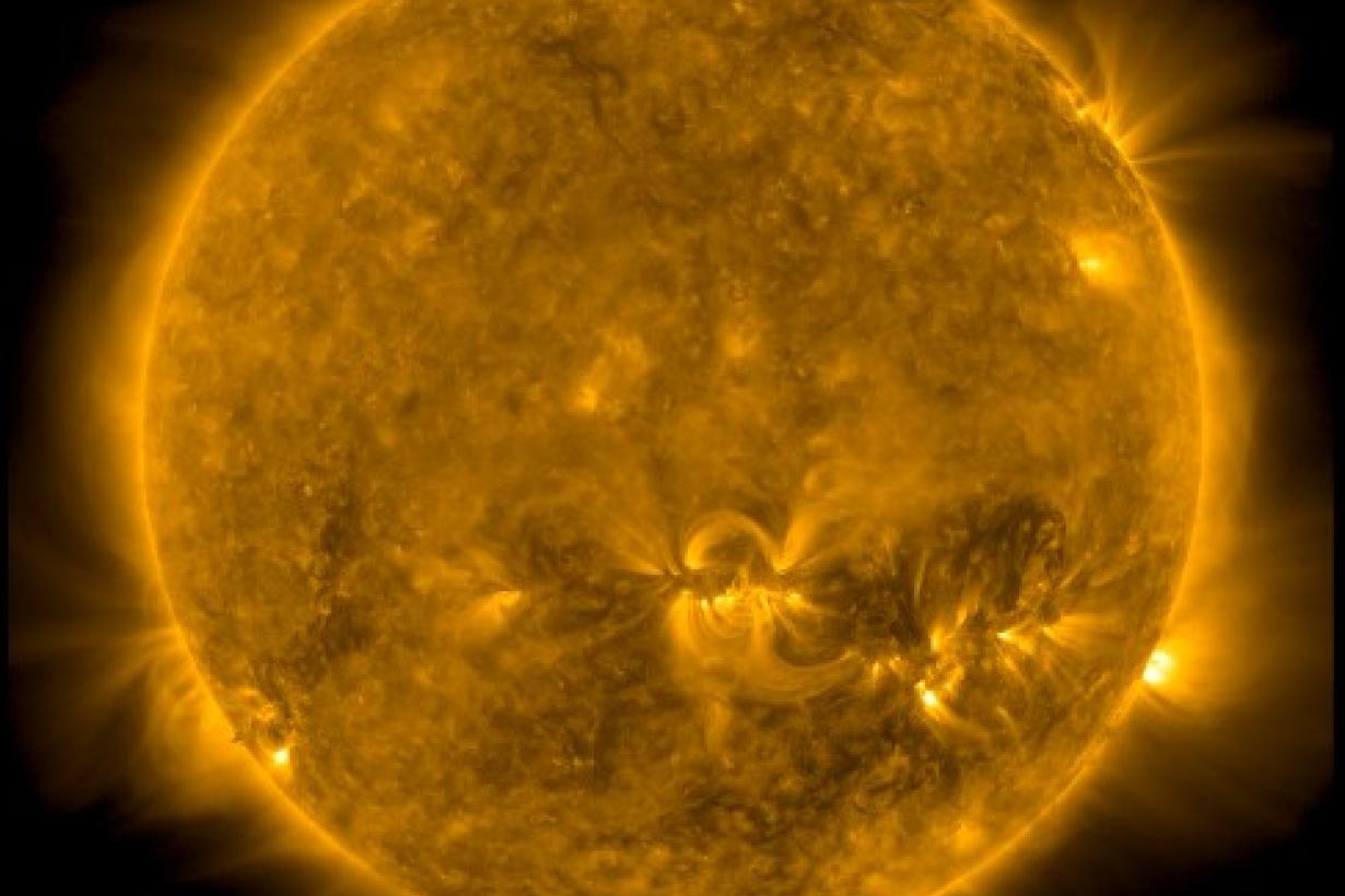 View of the Sun from the Solar Dynamics Observatory
