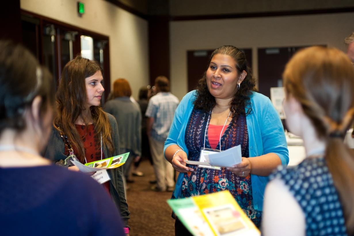 NISE Net subawardee meeting 2012 people discussing