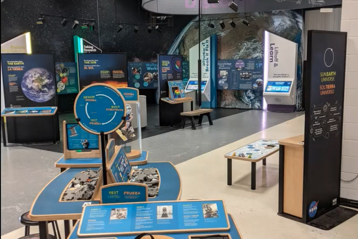 Sun, Earth, Universe Exhibition at NASA Wallops Visitor Center