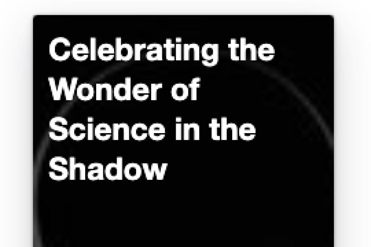 Bulletin of the AAS Celebrating the Wonder of Science in the Shadow 2024 screenshot