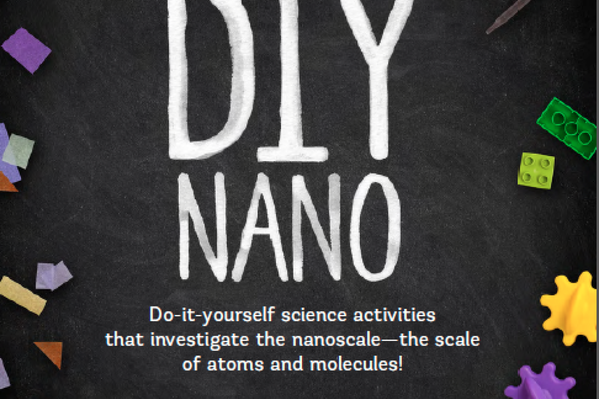 Cover of a book labeled DIY Nano