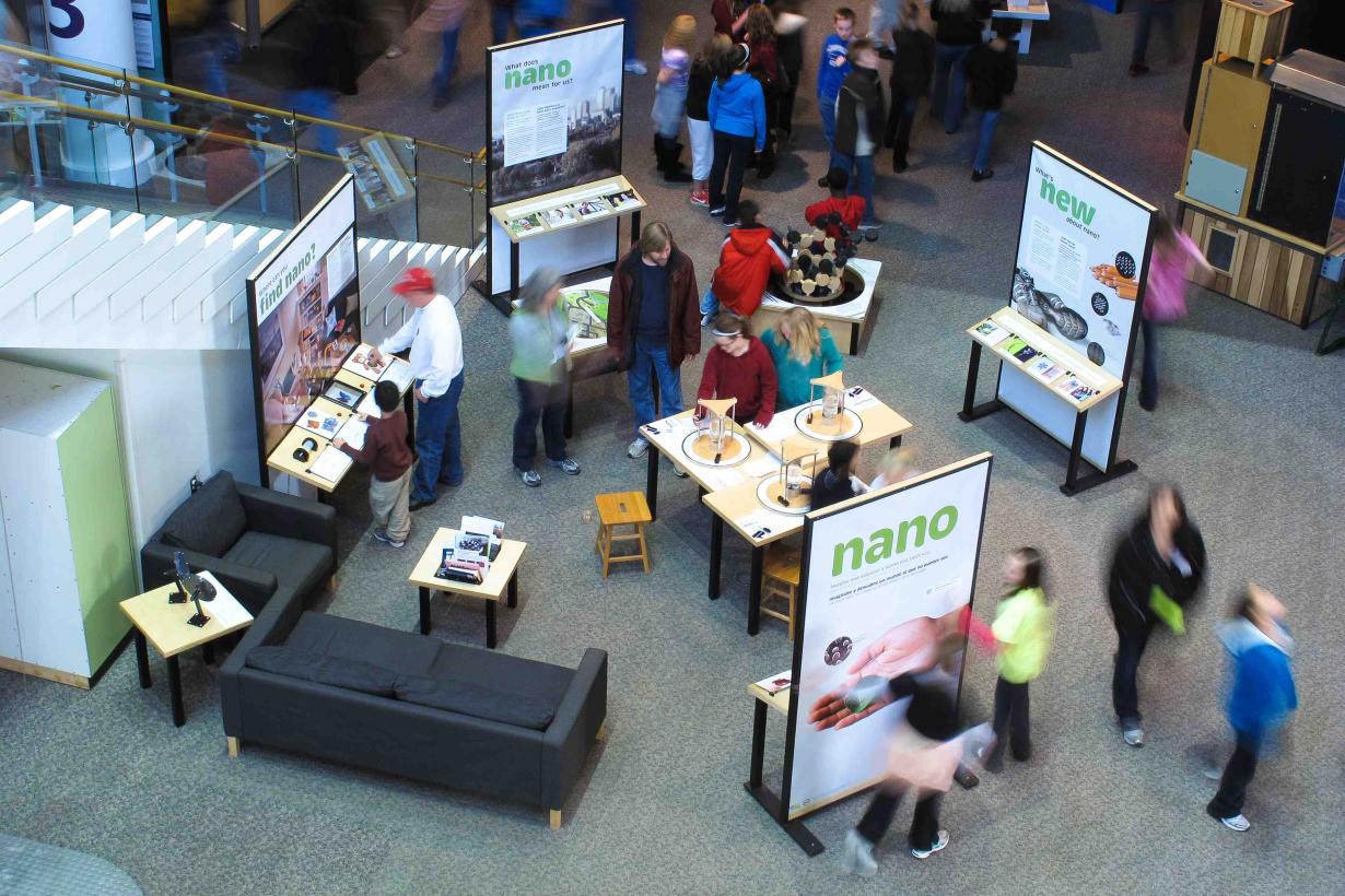 Nano mini-exhibition birdseye view