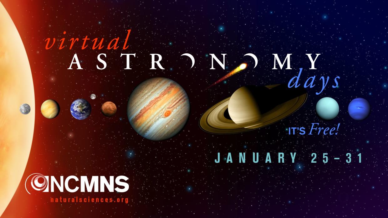 logo of NCMNS' virtual astronomy days