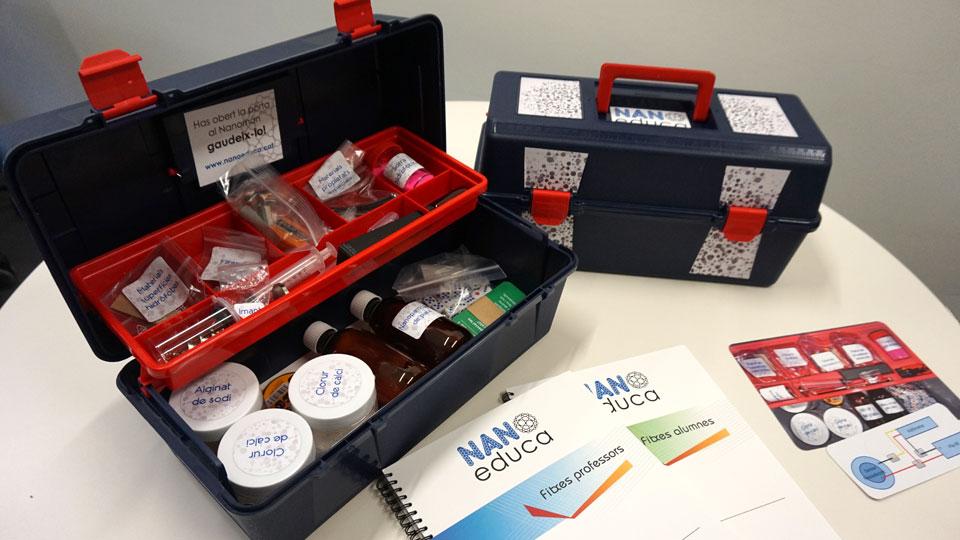 Nanoeduca NanoKit - an Open Tackle Box with Labeled STEM Activity Resources