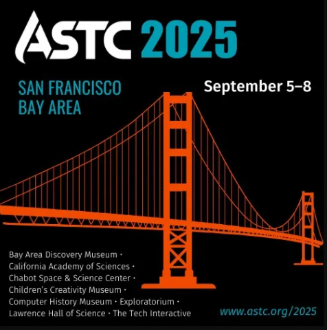 ASTC 2025 conference logo revised dates of September 5-8 San Francisco