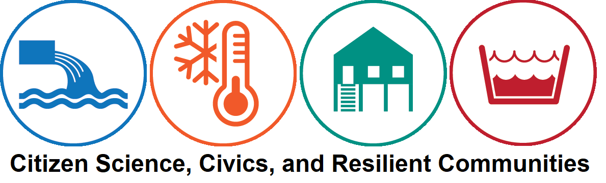 Citizen Science Civics and Resilient Communities CSCRC logo