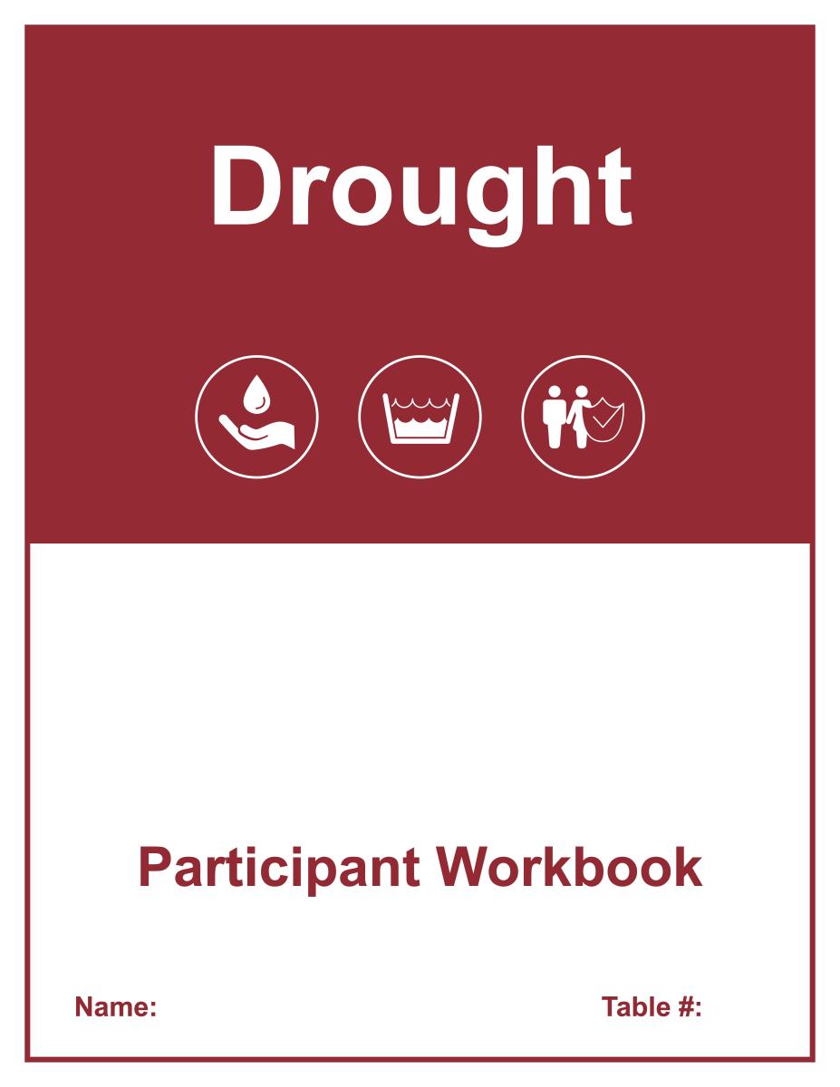 Drought Workbook cover image