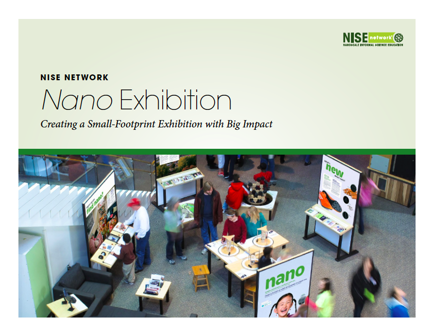 cover image for the nano exhibition guide about creating a small footprint exhibition