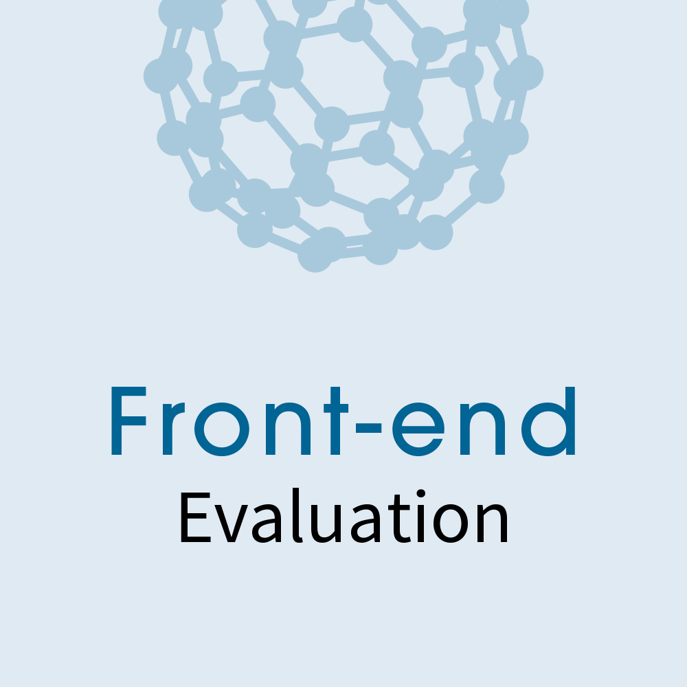 front-end evaluation icon