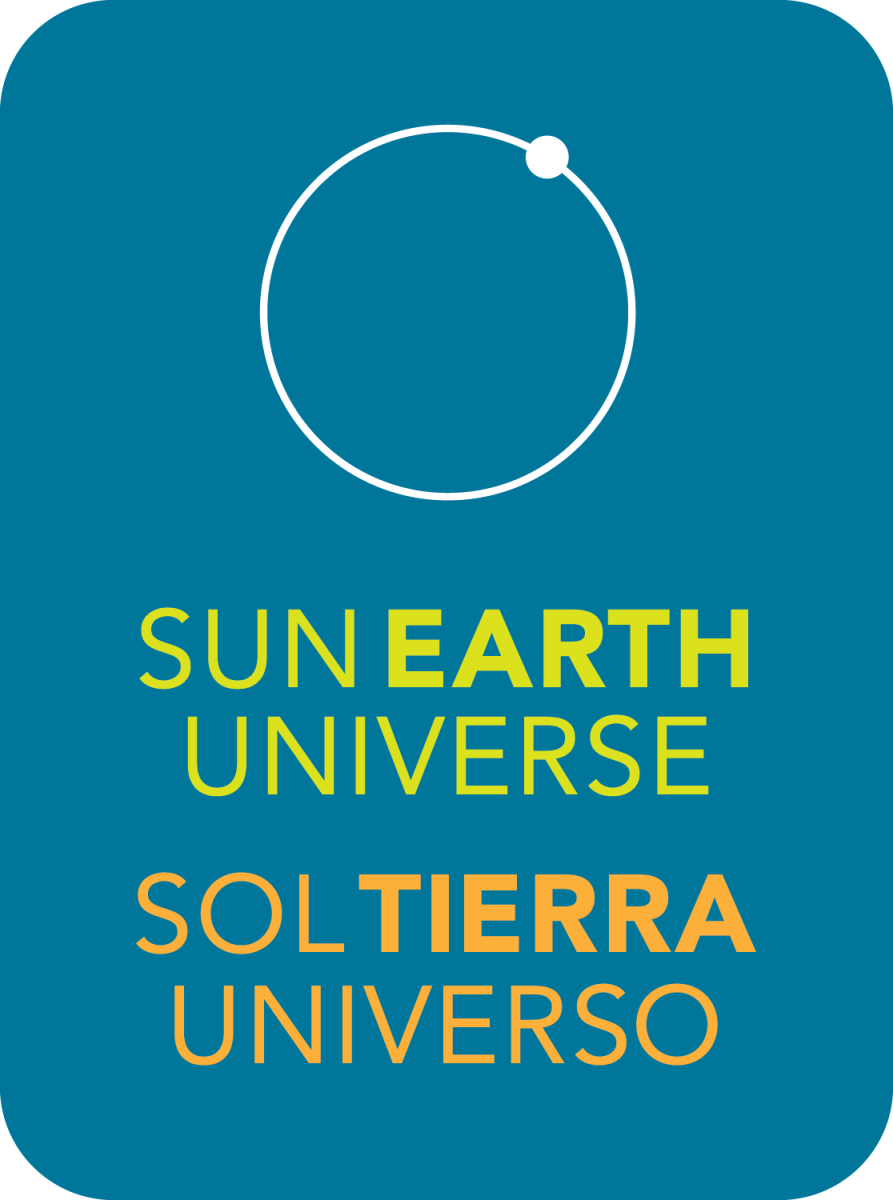 Sun Earth Universe exhibition logo