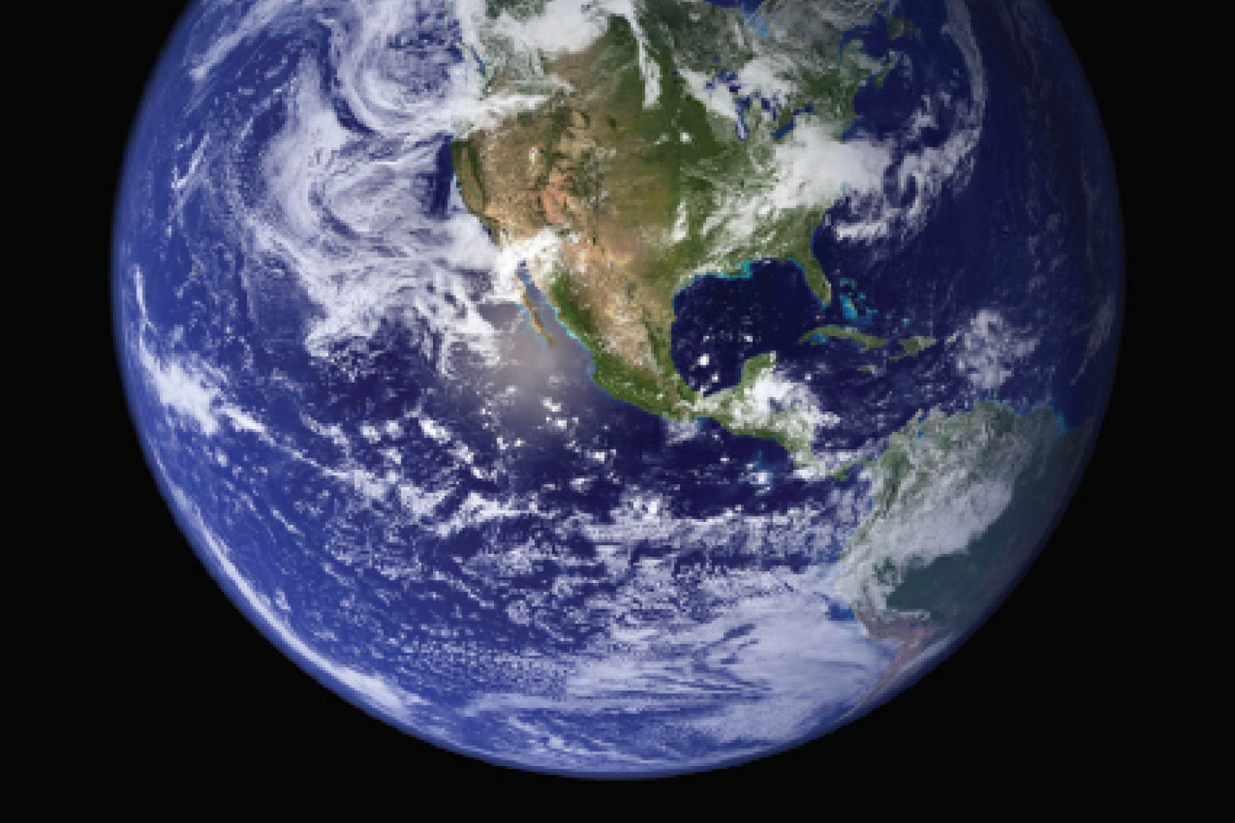 Illustration of a NASA Solar System Earth card
