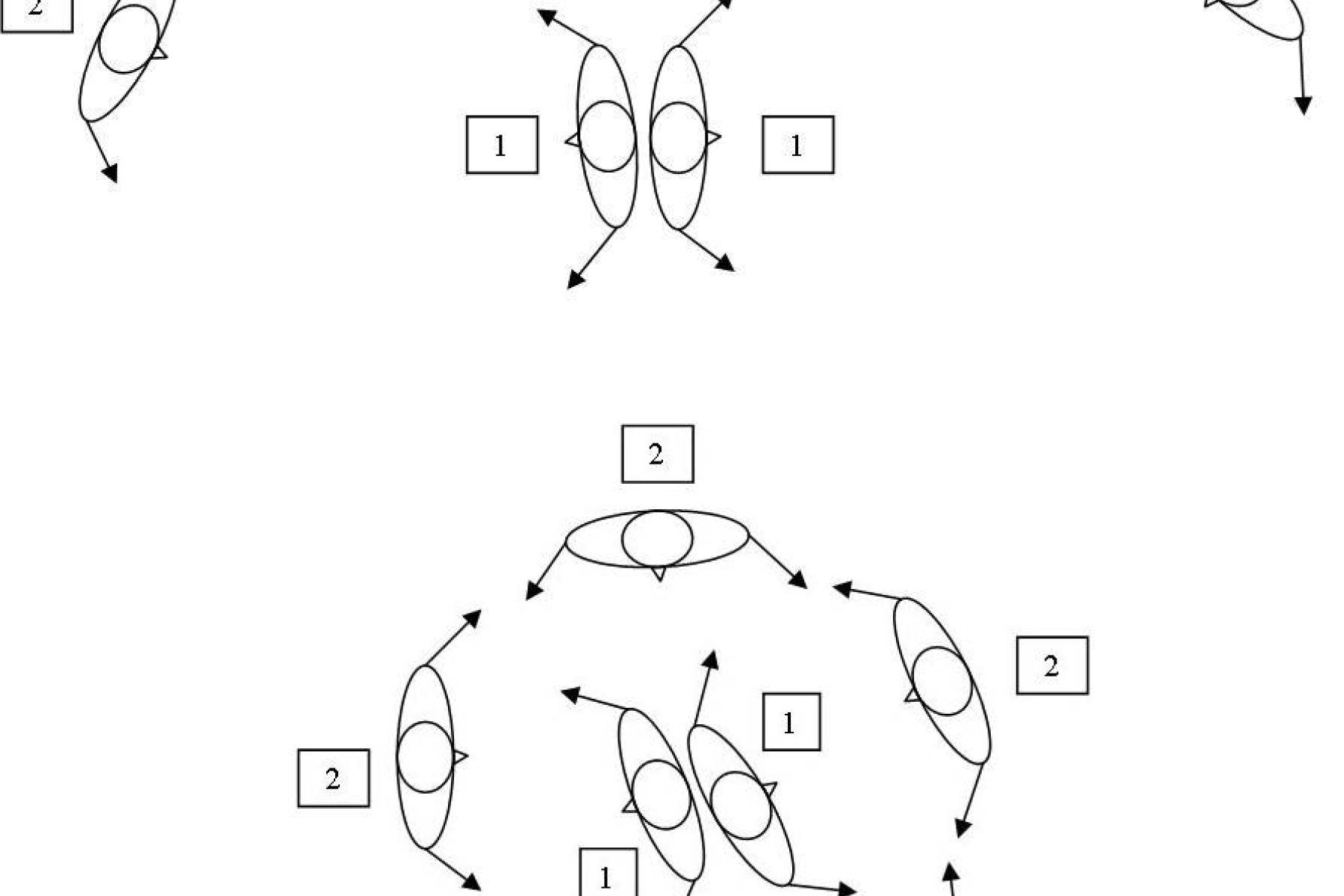 Ready Set Self Assemble diagram for holding hands