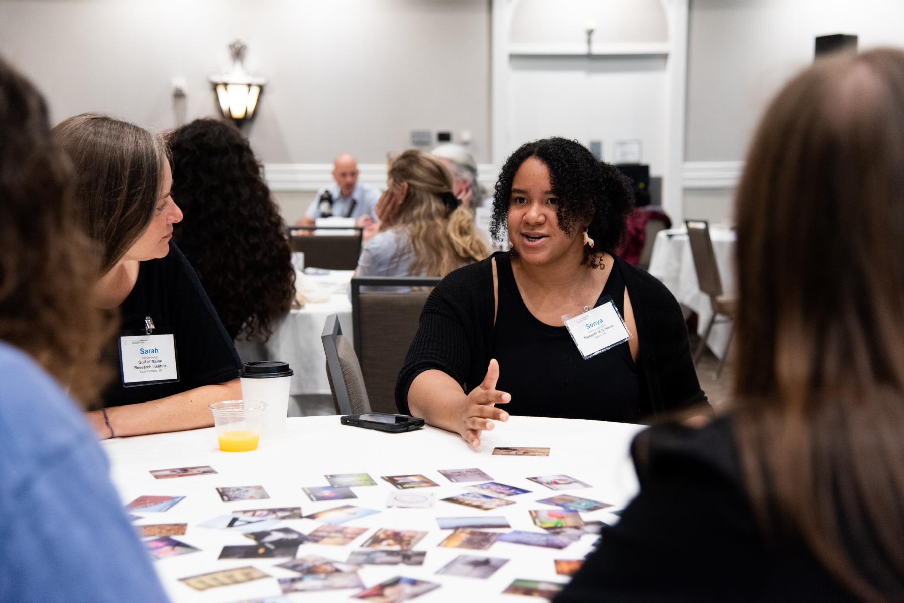 What Values do you share conversation starter activity used at a professional meeting
