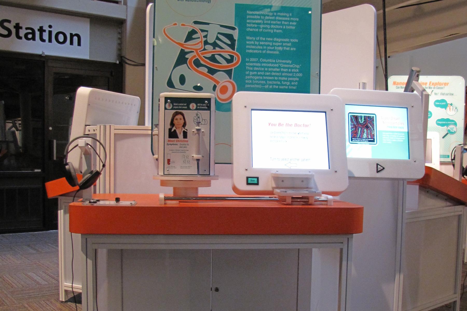 Detecting Disease exhibit | NISE Network